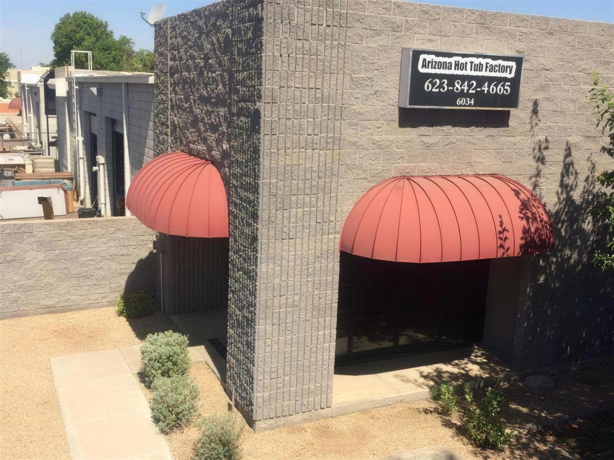 Arizona Hot Tub Factory shop in Glendale